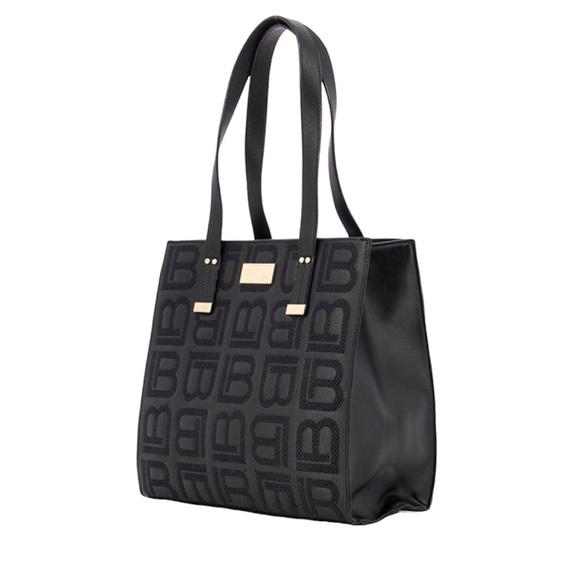 Laura Biagiotti black monogram tote - Picture 4 of 11